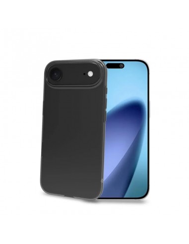 Celly GELSKIN Funda Transparente iPhone Air Negra