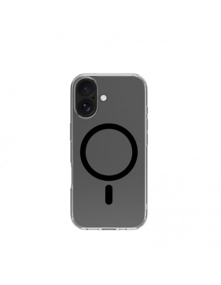 Celly GELSKINMAG Funda Transparente Magsafe Apple iPhone 17 Negra