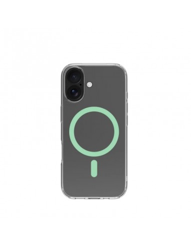Celly GELSKINMAG Funda Transparente Magsafe Apple iPhone 17 Verde