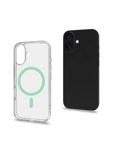 Celly GELSKINMAG Funda Transparente Magsafe Apple iPhone 17 Verde