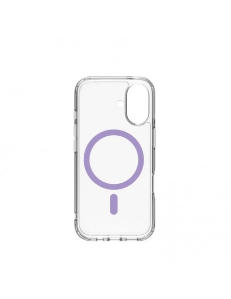 Celly GELSKINMAG Funda Transparente Magsafe Apple iPhone 17 Violeta