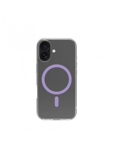 Celly GELSKINMAG Funda Transparente Magsafe Apple iPhone 17 Violeta