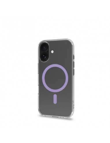 Celly GELSKINMAG Funda Transparente Magsafe Apple iPhone 17 Violeta