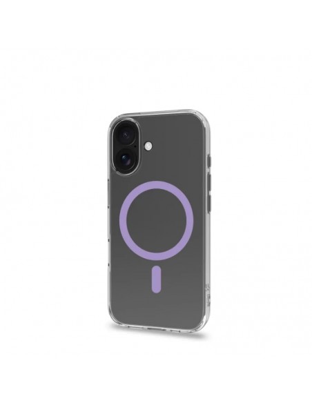 Celly GELSKINMAG Funda Transparente Magsafe Apple iPhone 17 Violeta