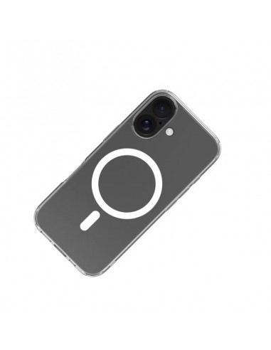 Celly GELSKINMAG Funda Transparente Magsafe Apple iPhone 17 Blanca