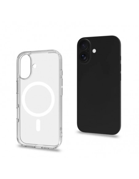 Celly GELSKINMAG Funda Transparente Magsafe Apple iPhone 17 Blanca