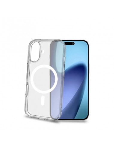 Celly GELSKINMAG Funda Transparente Magsafe Apple iPhone 17 Blanca