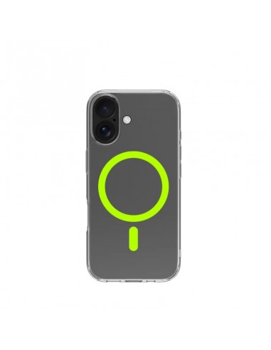 Celly GELSKINMAG Funda Transparente Magsafe Apple iPhone 17 Amarilla