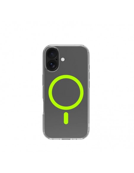 Celly GELSKINMAG Funda Transparente Magsafe Apple iPhone 17 Amarilla