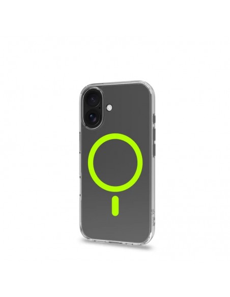 Celly GELSKINMAG Funda Transparente Magsafe Apple iPhone 17 Amarilla