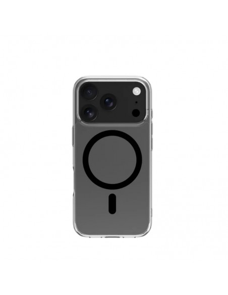 Celly GELSKINMAG Funda Transparente Magsafe Apple iPhone 17 Pro Negra