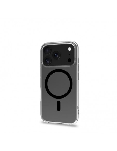Celly GELSKINMAG Funda Transparente Magsafe Apple iPhone 17 Pro Negra