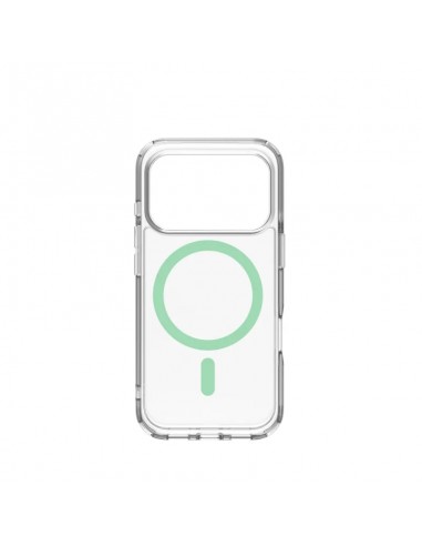 Celly GELSKINMAG Funda Transparente Magsafe Apple iPhone 17 Pro Verde