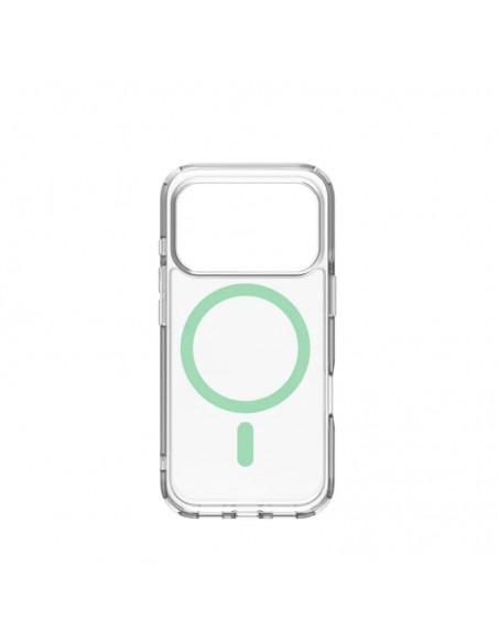 Celly GELSKINMAG Funda Transparente Magsafe Apple iPhone 17 Pro Verde
