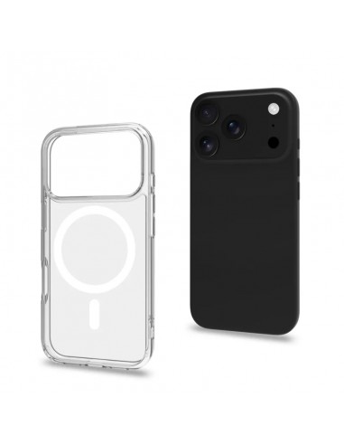 Celly GELSKINMAG Funda Transparente Magsafe Apple iPhone 17 Pro Blanca