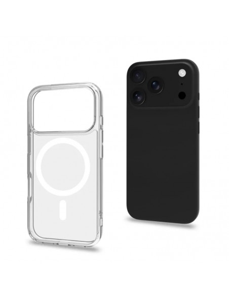 Celly GELSKINMAG Funda Transparente Magsafe Apple iPhone 17 Pro Blanca