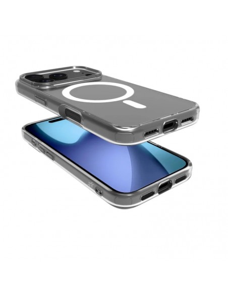 Celly GELSKINMAG Funda Transparente Magsafe Apple iPhone 17 Pro Blanca