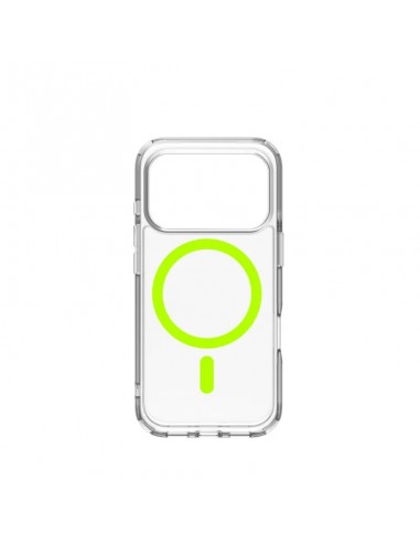 Celly GELSKINMAG Funda Transparente Magsafe Apple iPhone 17 Pro Amarilla