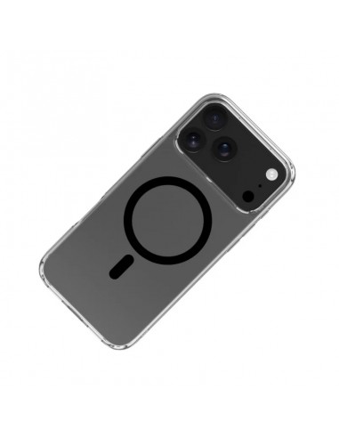 Celly GELSKINMAG Funda Transparente Magsafe Apple iPhone 17 Pro Max Negra