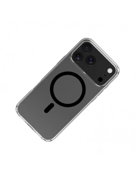Celly GELSKINMAG Funda Transparente Magsafe Apple iPhone 17 Pro Max Negra
