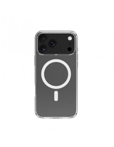 Celly GELSKINMAG Funda Transparente Magsafe Apple iPhone 17 Pro Max Blanca