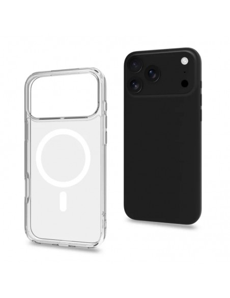 Celly GELSKINMAG Funda Transparente Magsafe Apple iPhone 17 Pro Max Blanca