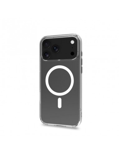 Celly GELSKINMAG Funda Transparente Magsafe Apple iPhone 17 Pro Max Blanca