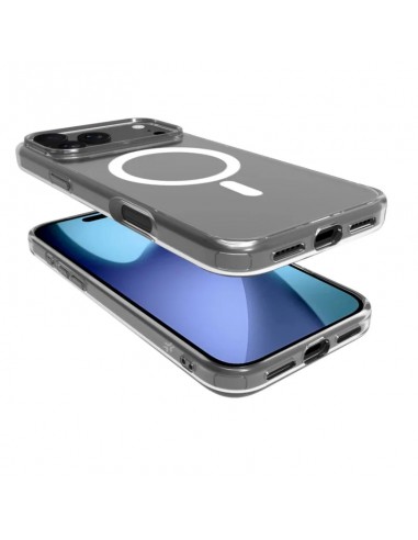 Celly GELSKINMAG Funda Transparente Magsafe Apple iPhone 17 Pro Max Blanca
