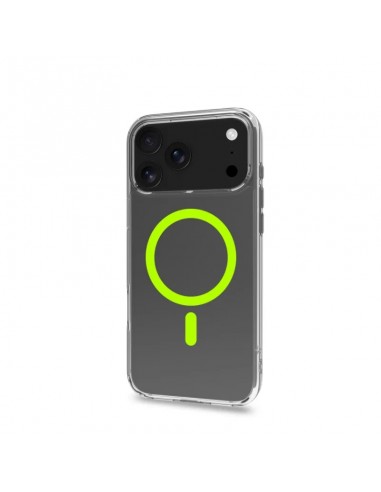 Celly GELSKINMAG Funda Transparente Magsafe Apple iPhone 17 Pro Max Amarilla