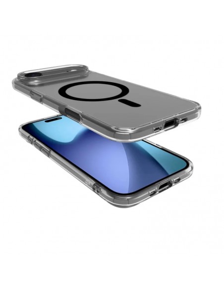 Celly GELSKINMAG Funda Transparente Magsafe Apple iPhone Air Negra
