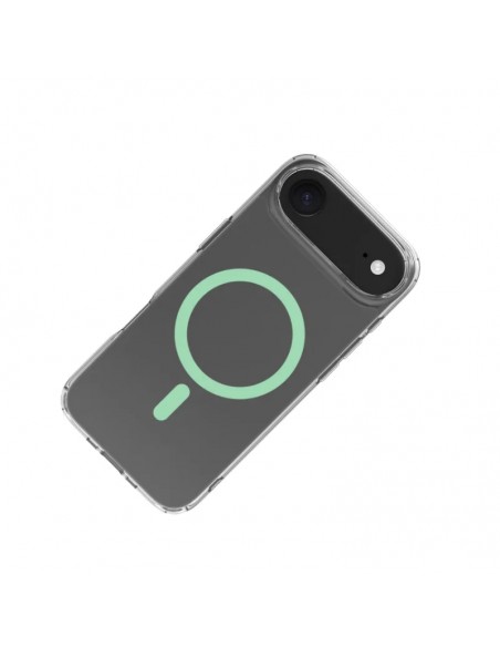 Celly GELSKINMAG Funda Transparente Magsafe Apple iPhone Air Verde