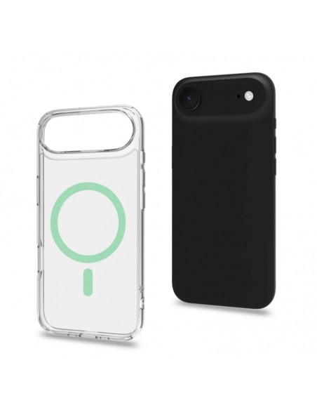 Celly GELSKINMAG Funda Transparente Magsafe Apple iPhone Air Verde