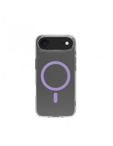 Celly GELSKINMAG Funda Transparente Magsafe Apple iPhone Air Violeta