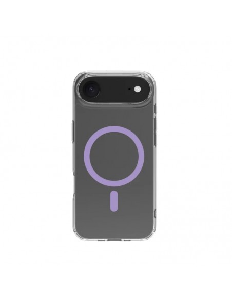 Celly GELSKINMAG Funda Transparente Magsafe Apple iPhone Air Violeta