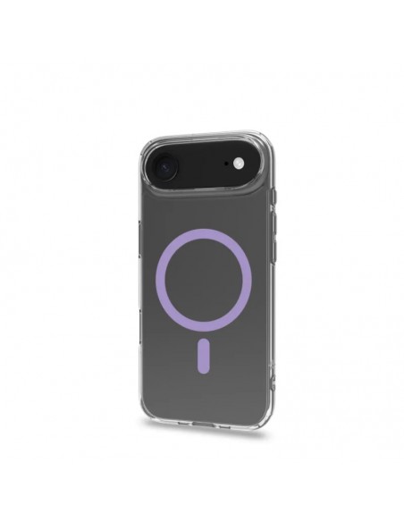 Celly GELSKINMAG Funda Transparente Magsafe Apple iPhone Air Violeta