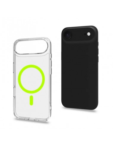 Celly GELSKINMAG Funda Transparente Magsafe Apple iPhone Air Amarilla