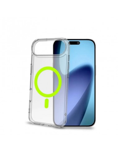 Celly GELSKINMAG Funda Transparente Magsafe Apple iPhone Air Amarilla
