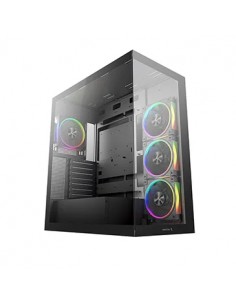 DeepCool CG580 V2 4F Caja ATX Vidrio Templado 4 Ventiladores RGB Negra