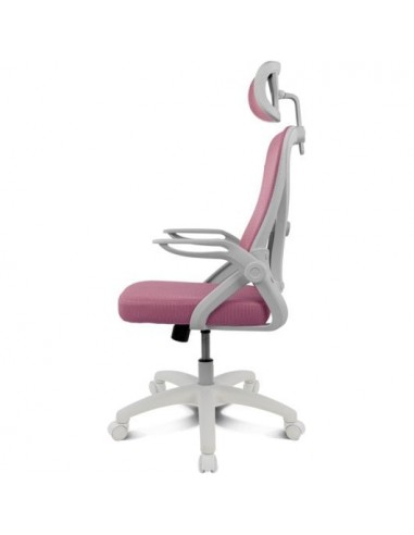 Drift DRAIR35 Silla Gaming con Respaldo de Malla Reposabrazos Abatibles 120Kg Rosa