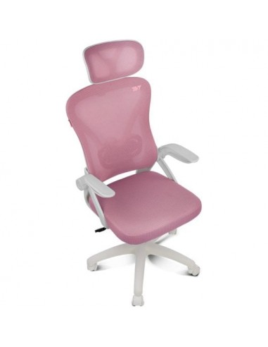 Drift DRAIR35 Silla Gaming con Respaldo de Malla Reposabrazos Abatibles 120Kg Rosa