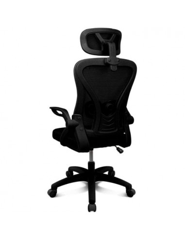 Drift DRAIR35 Silla Gaming con Respaldo de Malla Reposabrazos Abatibles 120Kg Negra