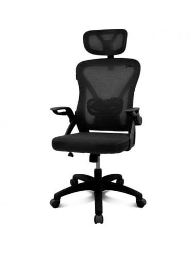 Drift DRAIR35 Silla Gaming con Respaldo de Malla Reposabrazos Abatibles 120Kg Negra