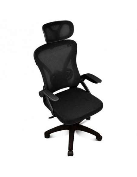 Drift DRAIR35 Silla Gaming con Respaldo de Malla Reposabrazos Abatibles 120Kg Negra
