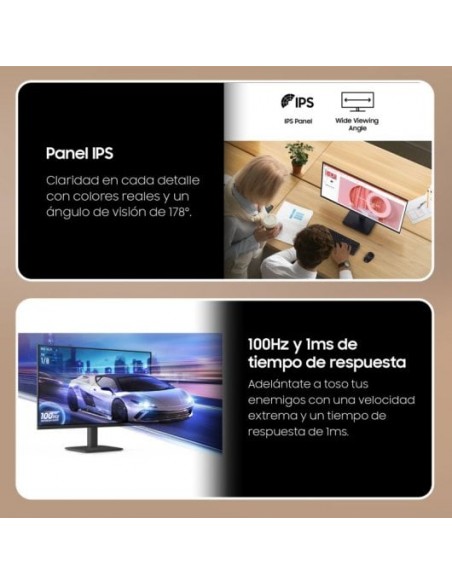 Samsung Essential S3 31.5" LED VA FullHD 100Hz Monitor Curvo