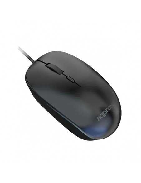 Approx APPXM150 Ratón USB 1600DPI 4 Botones