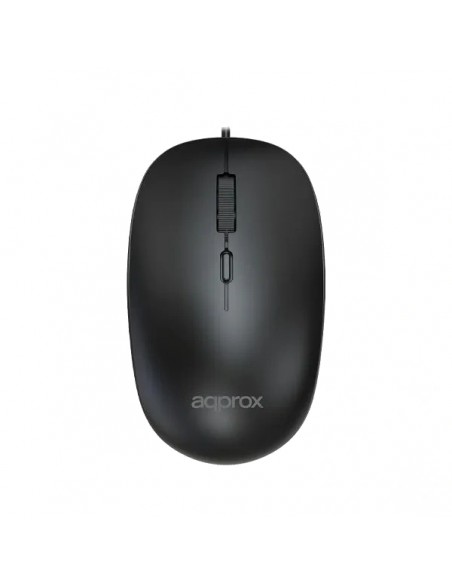 Approx APPXM150 Ratón USB 1600DPI 4 Botones