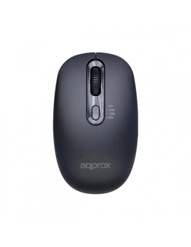 Approx APPXM200 Ratón Inalámbrico 1600DPI Regulable 4 Botones