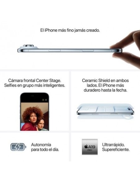 Apple iPhone Air 1TB Negro Espacial