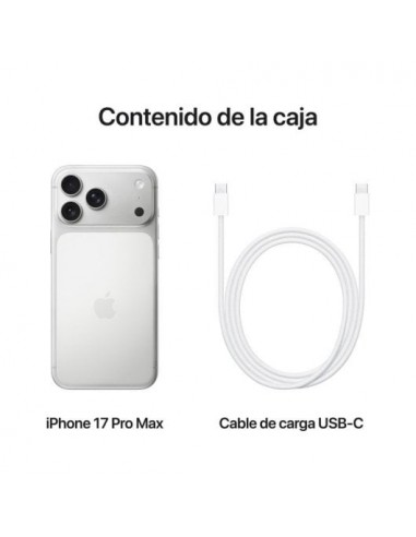 Apple iPhone 17 Pro Max 512GB Plata
