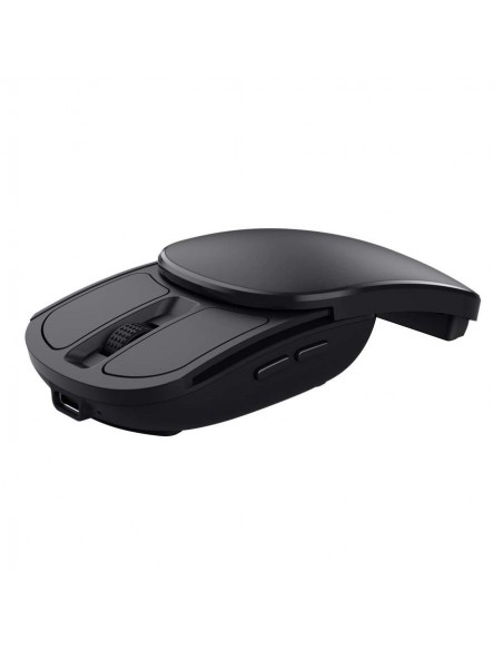 Trust Zylo Ratón Plegable Inalámbrico hasta 2400DPI Negro